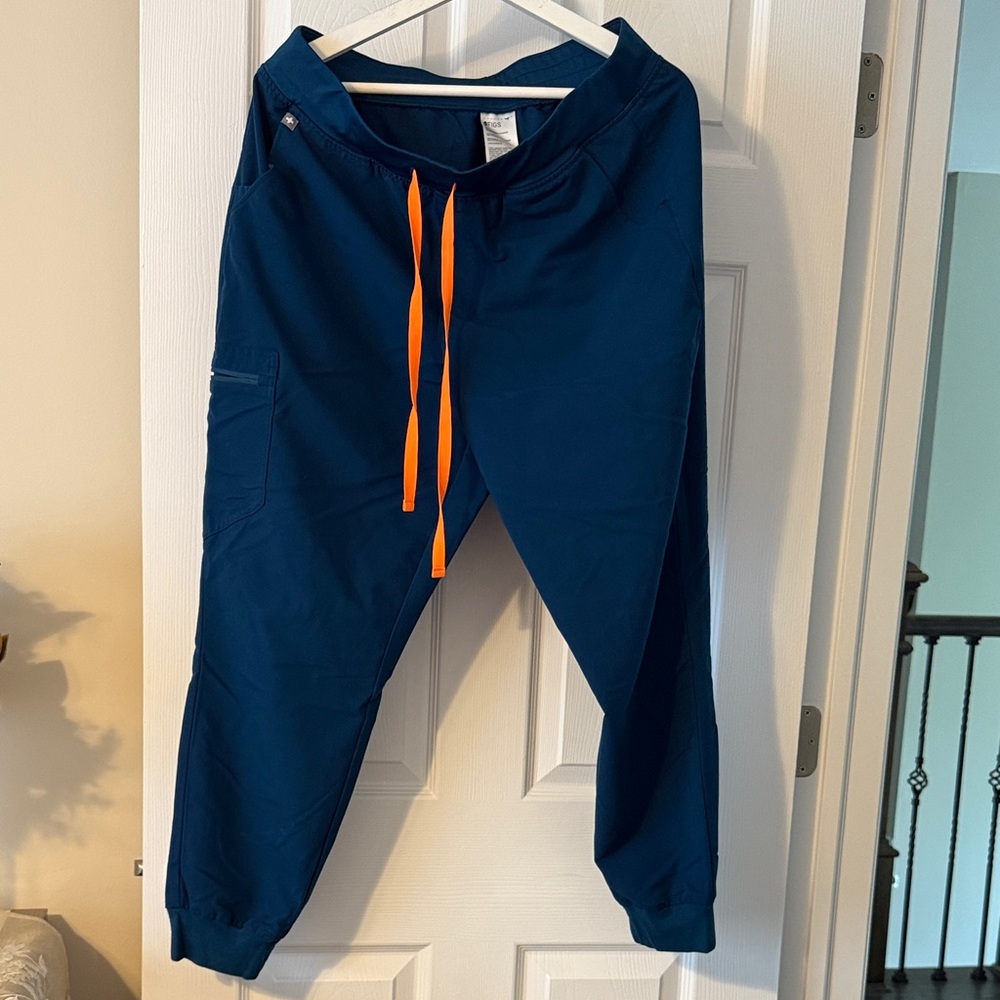 Figs Deep Reef Zamora Jogger Scrub Pants Size Large